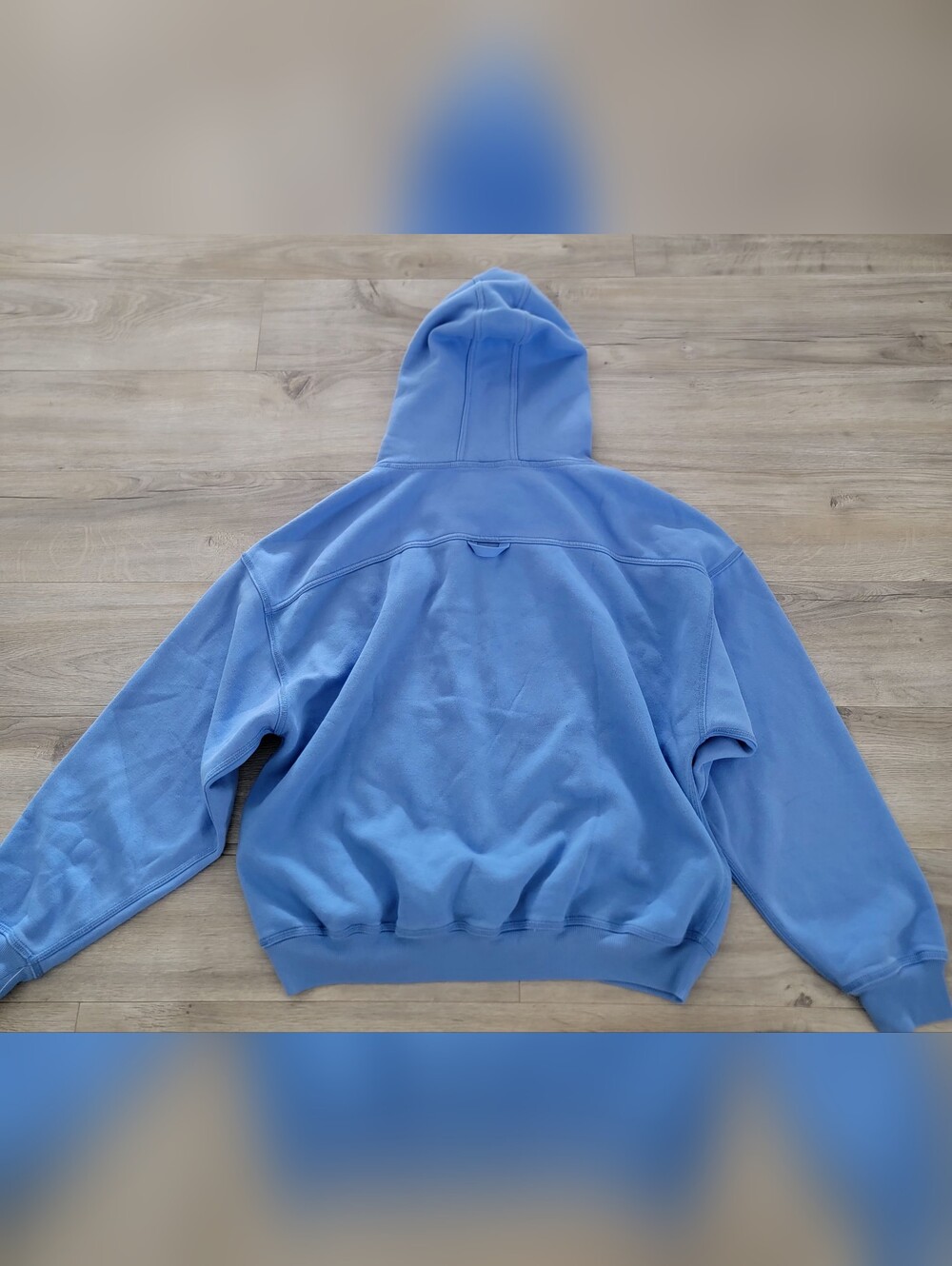 Free People Movement Final Call Front Logo Hoodie Riviera Blue Combo Small - Picture 9 of 11